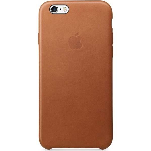 Apple iPhone 6s Leather Case, rødbrun