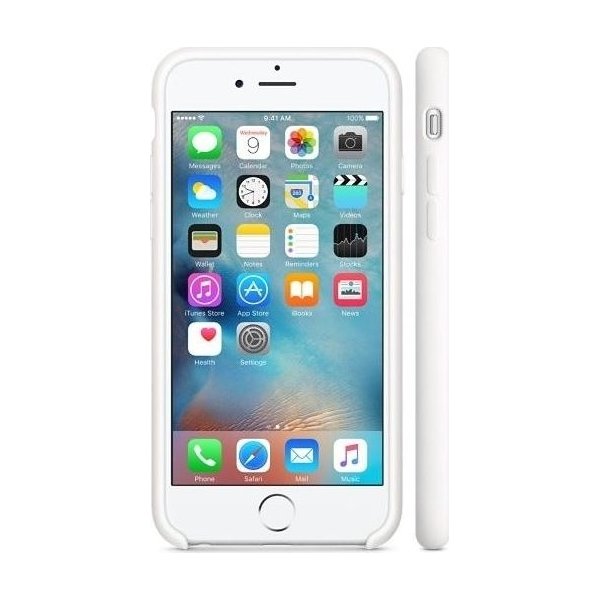 Apple iPhone 6s Silicone Case, hvid