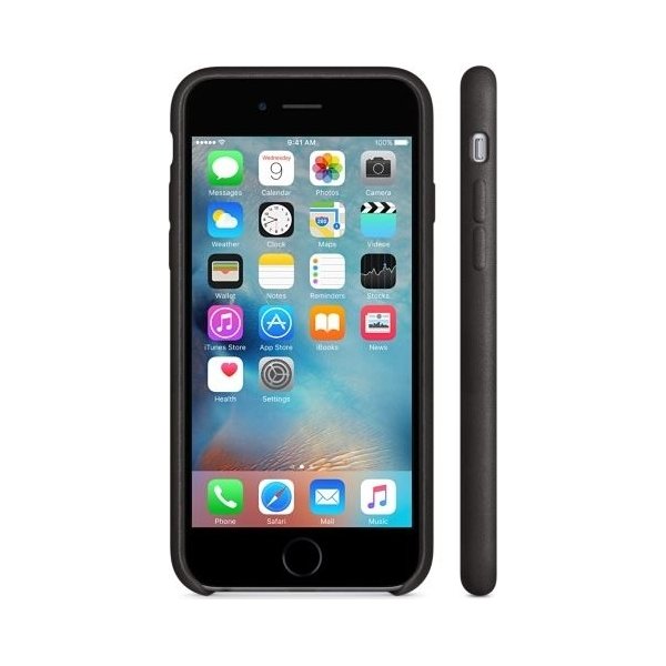 Apple iPhone 6s Plus Leather Case, sort