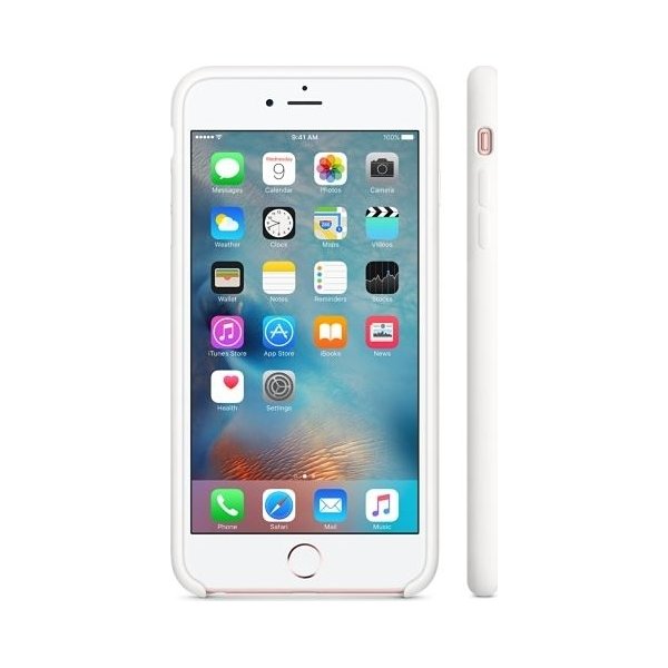 Apple iPhone 6s Plus Silicone Case, hvid