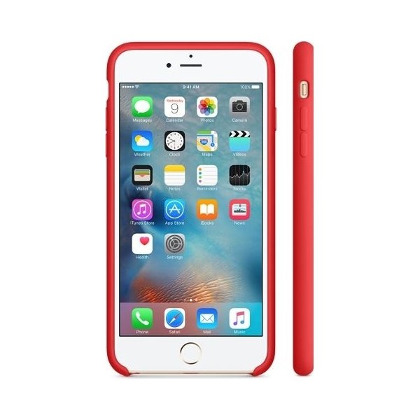 Apple iPhone 6s Plus Silicone Case, rød