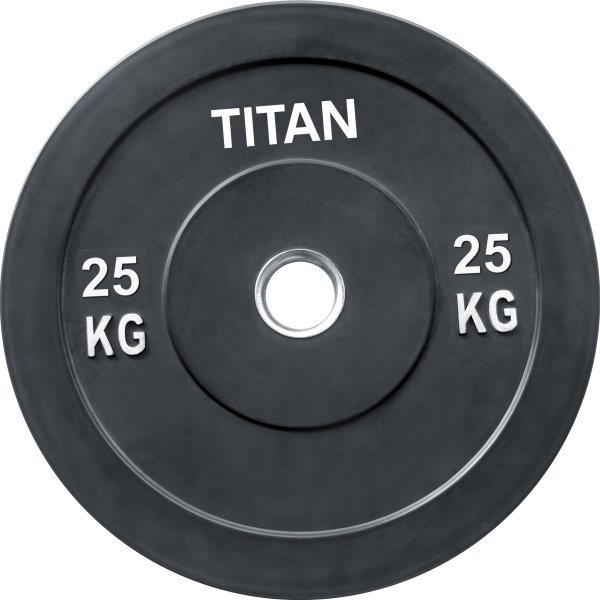 Titan Bumper Plate, 25 kg
