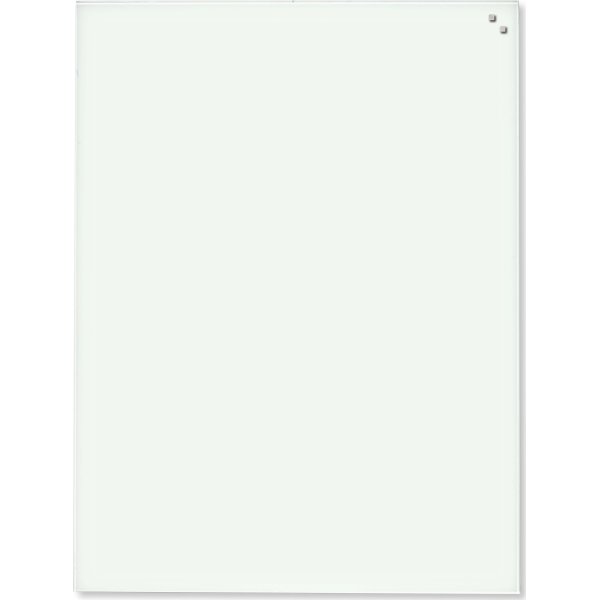 NAGA Glassboard magnetisk glastavle 60x80 cm, hvid