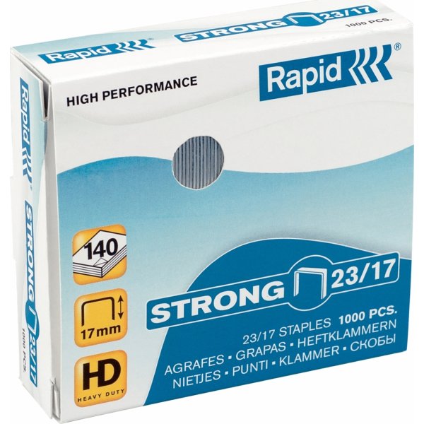 Rapid Strong Hæfteklamme | 23/10 | 1000 stk.