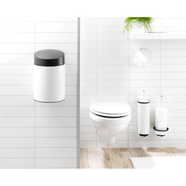 Brabantia Toiletrulle dispenser t/væg, pure white