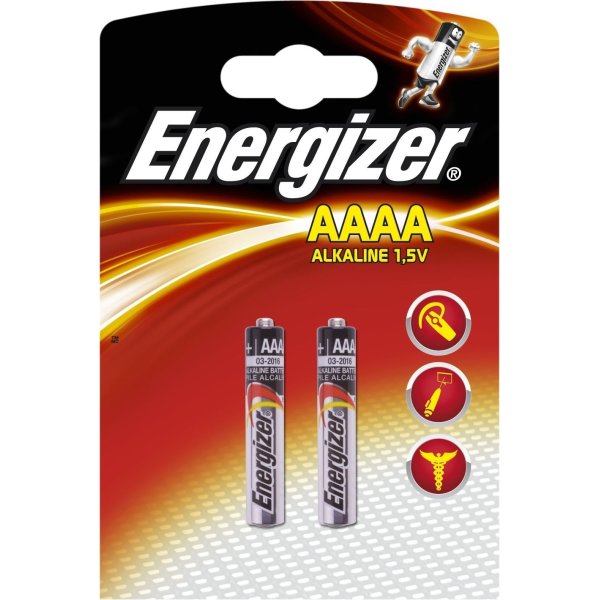 afslappet uøkonomisk Gå op Energizer Battery AAAA/LR61 Ultra+, 2 stk. | Lomax
