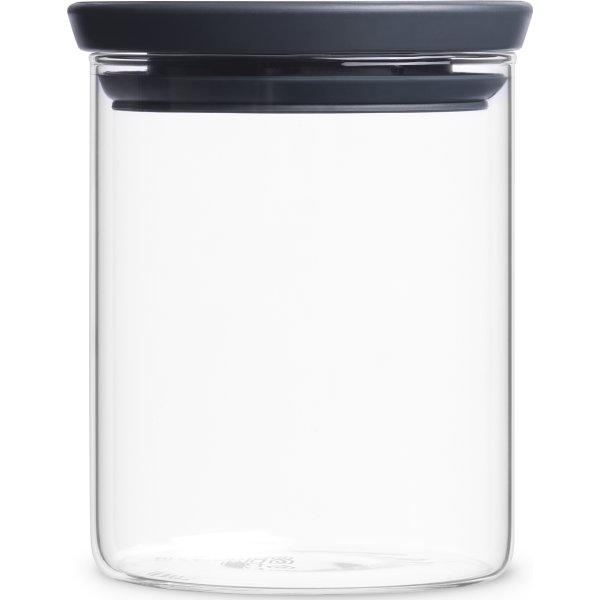 Brabantia Opbevaringsbøtte i glas, 0,7 liter