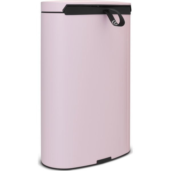 Brabantia Flatback Pedalspand 40 liter, pink
