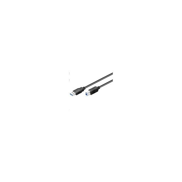 MicroConnect USB kabel 3.0 A-B, 1m, M-M