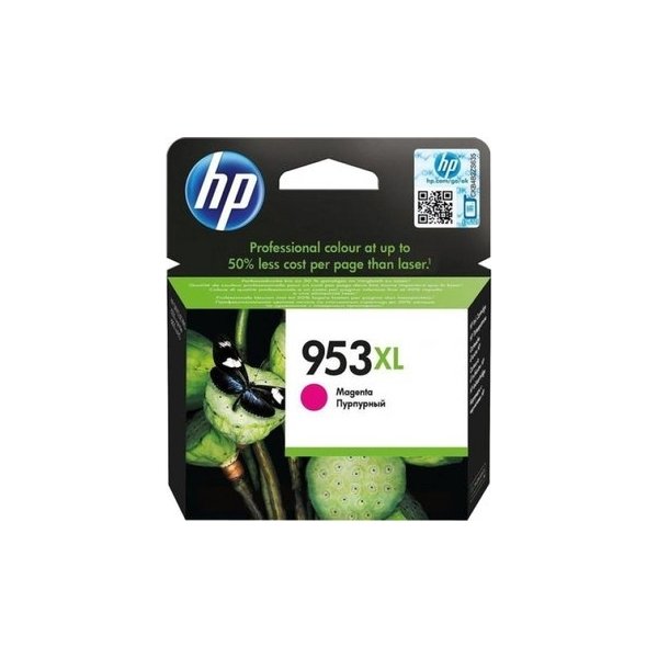 HP no 953XL F6U17AE blækpatron, magenta(rød) 1450s