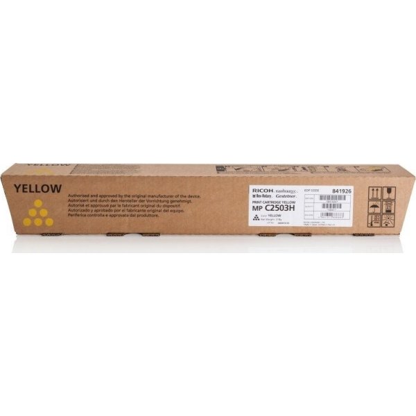 Ricoh 841926 lasertoner, gul, 9500s