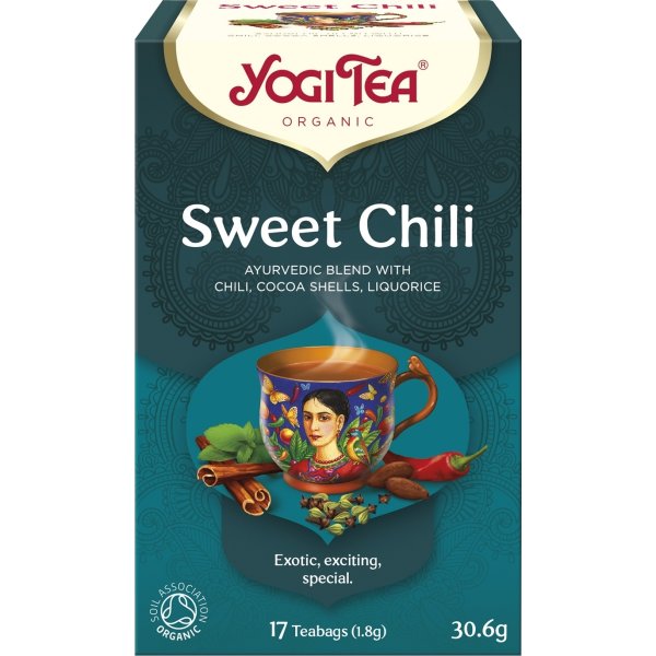Yogi Tea Sweet Chili te, 17 breve
