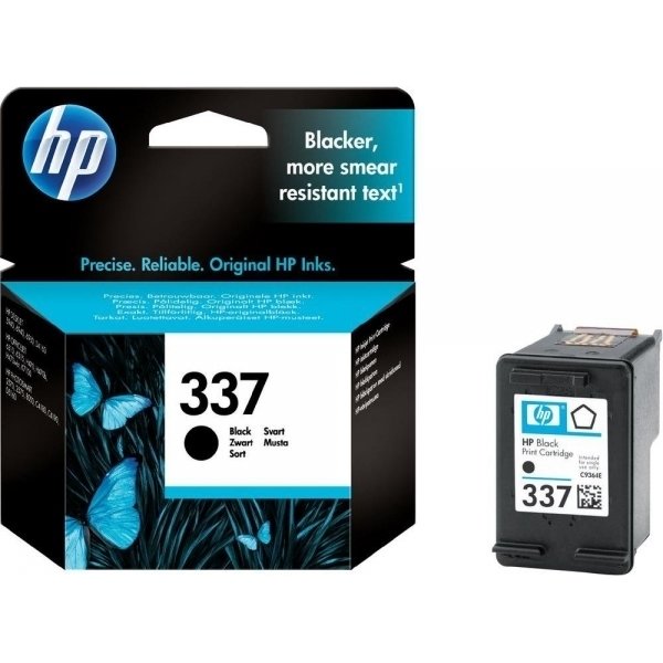 HP nr.337/C9364EE blækpatron, sort, 400s