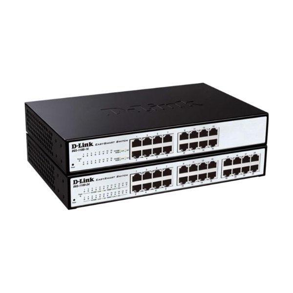 D-Link DGS-1100-24 Switch, 24 Ports 10/100/1000