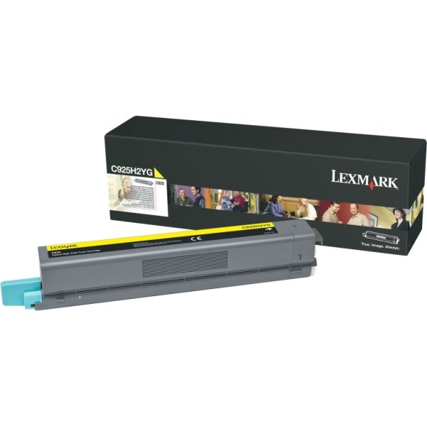 Lexmark C925H2YG lasertoner, gul, 7500s