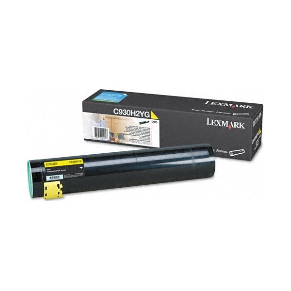 Lexmark C930H2YG lasertoner, gul, 25000s