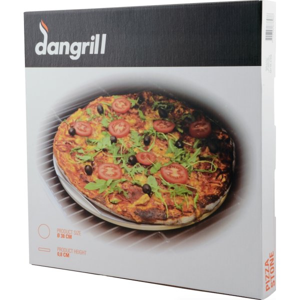 Dan Grill pizzasten, m/alu bageplade, Ø38 cm