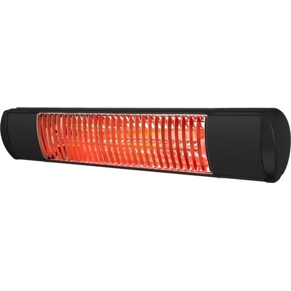 Rio Grande terrassevarmer 2 kW, L:56 cm, Sort