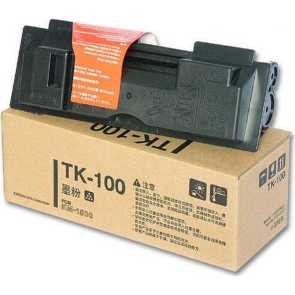 Kyocera TK-100 lasertoner, sort, 6000s