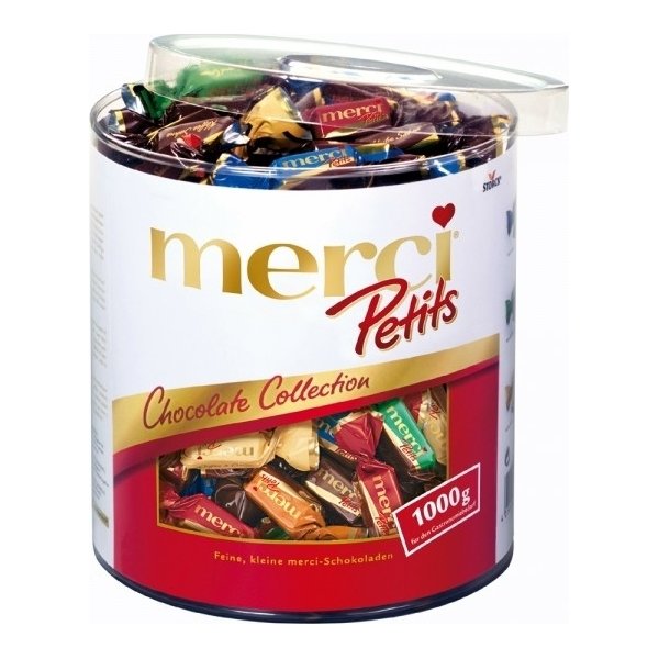Merci Petits Chokolade i flere varianter, 1 kg