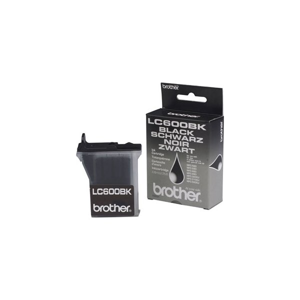 Brother LC600BK blækpatron, sort, 450s