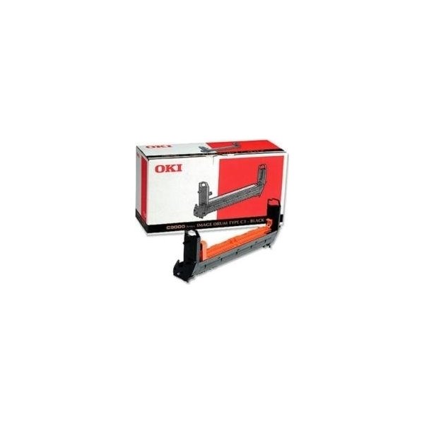 OKI 41514712 lasertromle, sort, 39000s
