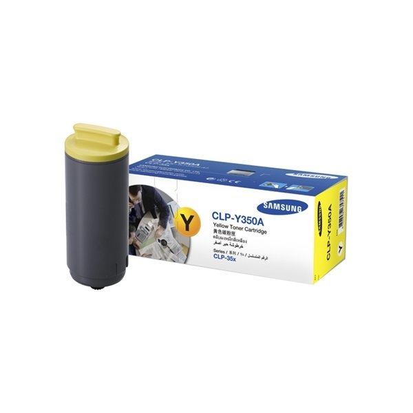 Samsung CLP-Y350A lasertoner, gul, 2000s