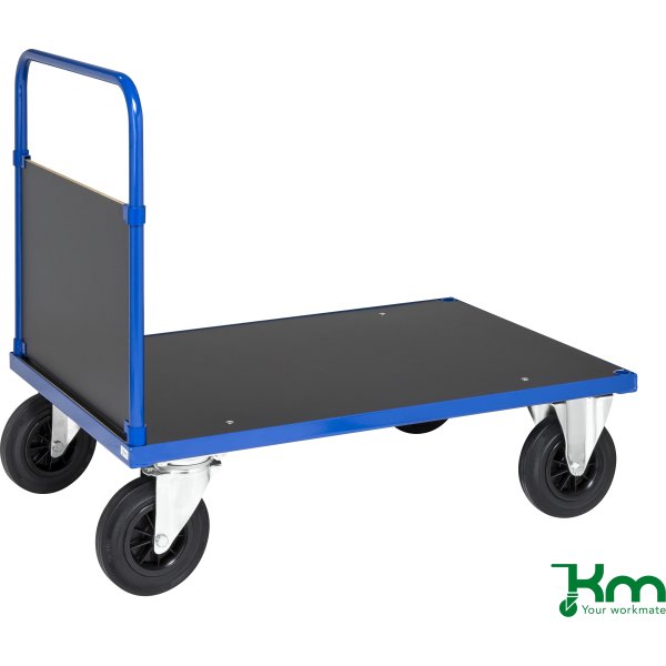 Flexi 330 med 1 gavl, 120x80x26, Blålakeret stål
