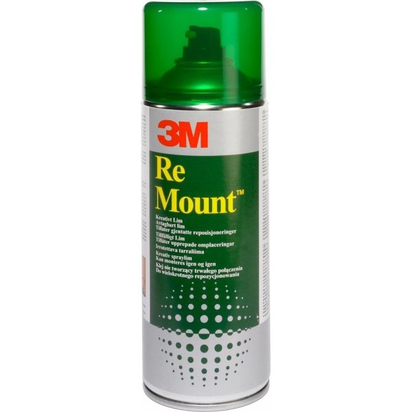 bryder daggry afskaffe Forventer 3M ReMount Spraylim | 400ml | Lomax A/S