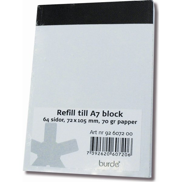 Mayland Journalistblok A7 Refill | Blok | 2 pk.