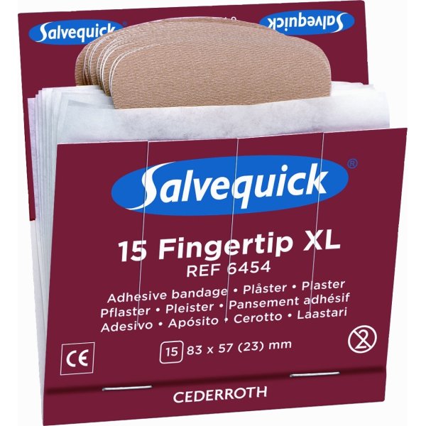 Salvequick Plaster | Fingertip | XL | 15 plastre