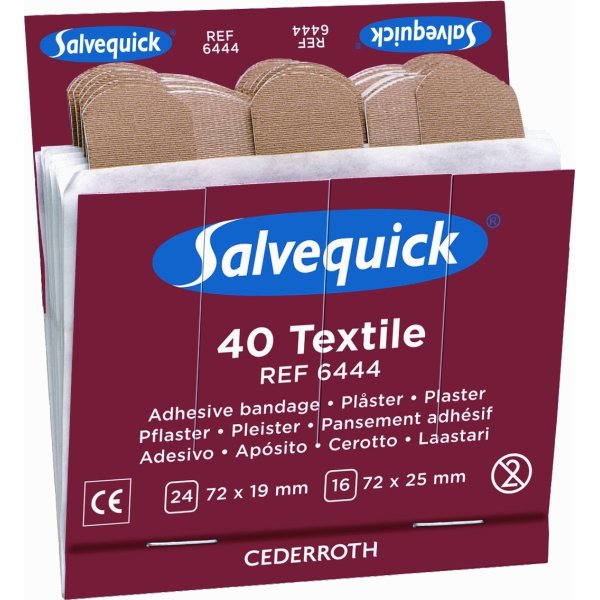 Salvequick Plaster | Textile | 2 str. | 40 plastre