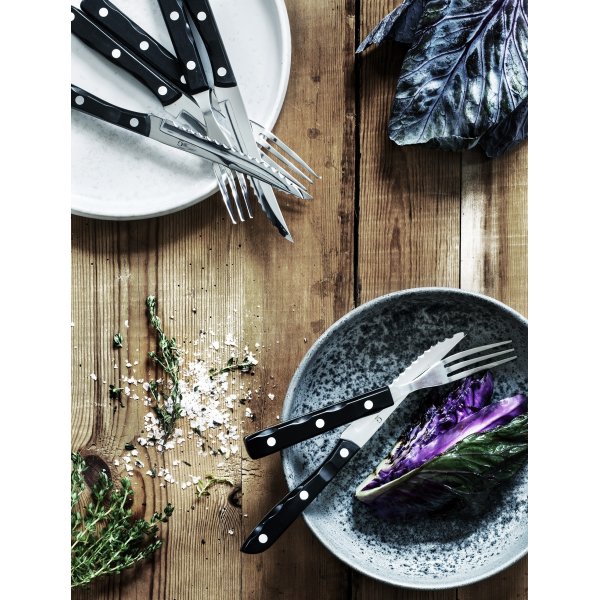 Gense Old Farmer Black steak/grillbestik, 12 dele