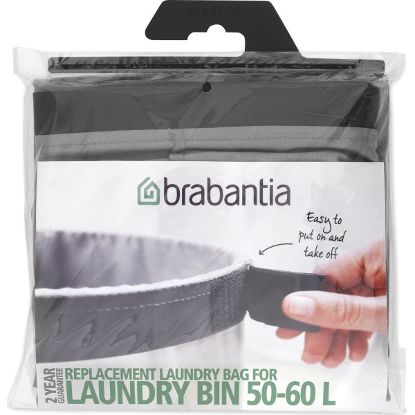 Brabantia Stofpose til vasketøjskurv, 60 L