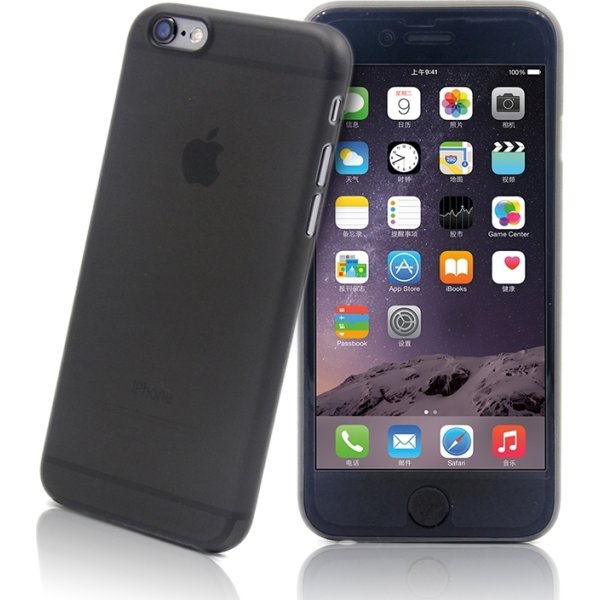 Twincase iPhone 6S plus case, transparent sort