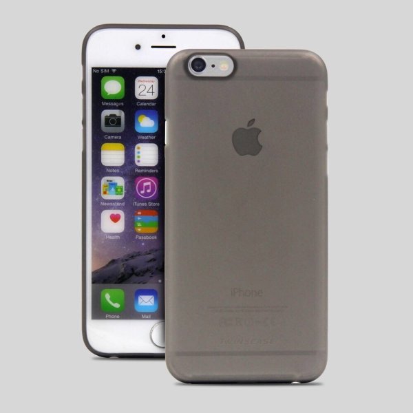 Twincase iPhone 6S plus case, transparent sort