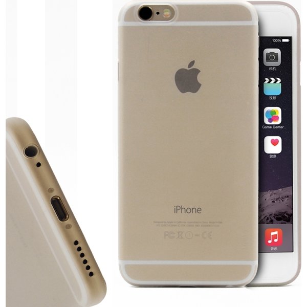Twincase iPhone 6S case, transparent hvid