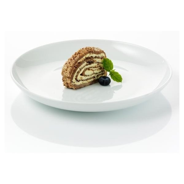 Aida Atelier Super White Desserttallerken, 18 cm