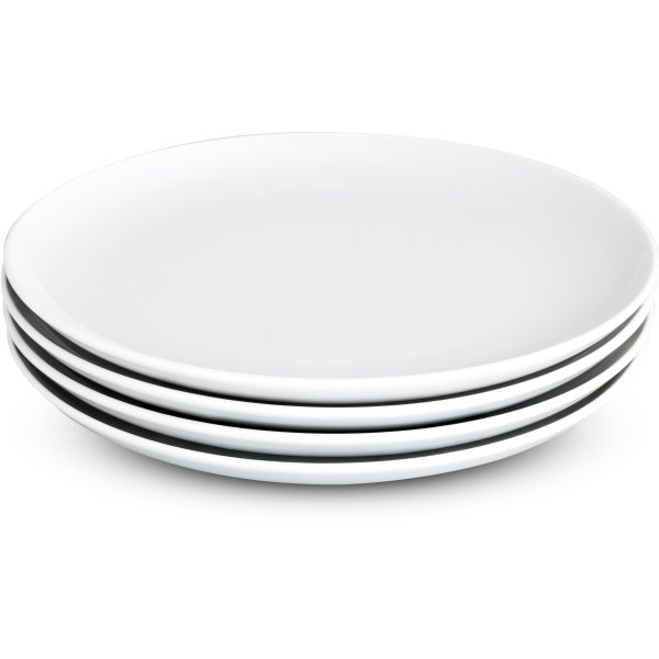 Aida Atelier Super White Middagstallerken, 25 cm