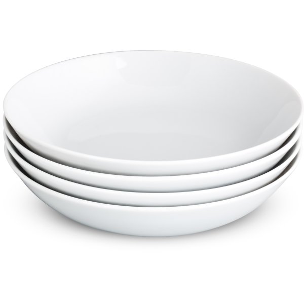 Aida Atelier Super White Dyb Tallerken, 21 cm