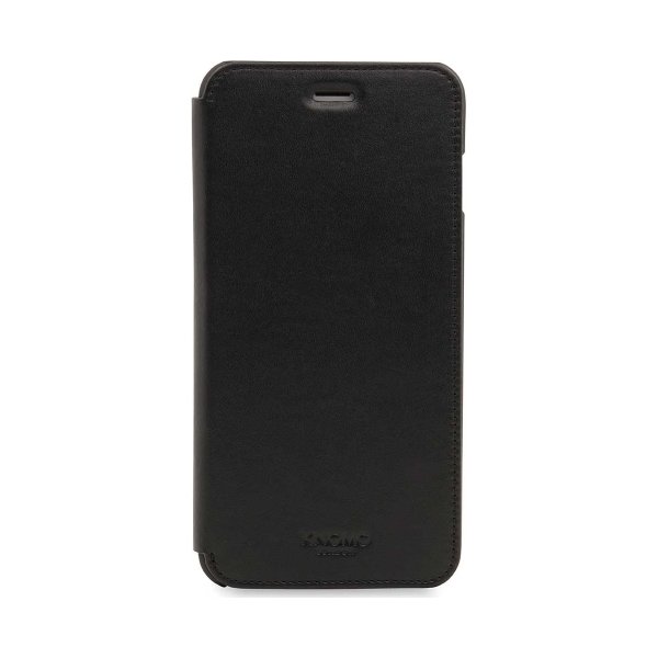 Knomo lædercover til iPhone 7 Plus, sort