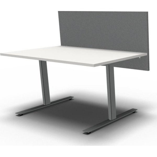 Easy bordskærmvæg H65xB120 cm, mørkegrå