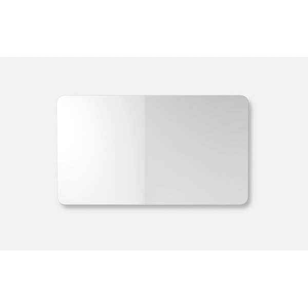 Lintex Mood Fabric Wall Glas, 175 x 100 cm, hvid