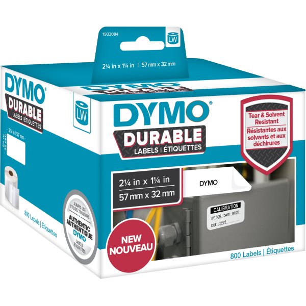 Dymo LabelWriter Durable etiketter str. 57 x 32 mm