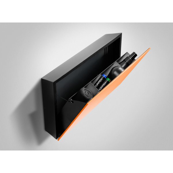 Lintex Mood box i sort alukorpus og hvid front