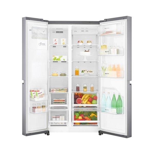 LG GSL760PZXV Amerikaner køle-fryseskab, stål