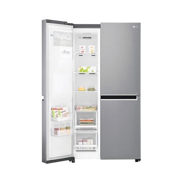 LG GSL760PZXV Amerikaner køle-fryseskab, stål