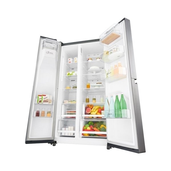 LG GSL760PZXV Amerikaner køle-fryseskab, stål