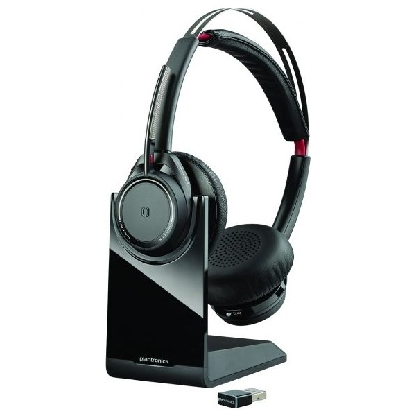 Plantronics Voyager Focus UC B825 Headset, sort