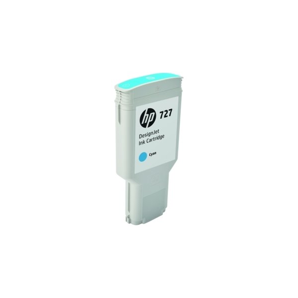HP no 727 F9J76A DesignJet blækpatron, 300ml, blå